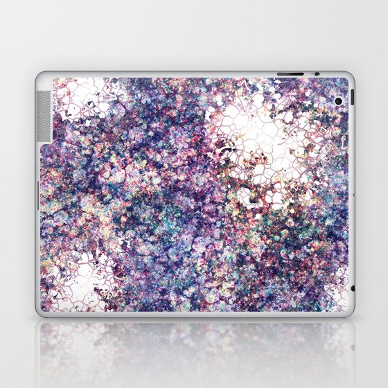 Underneath (purple blue spots abstract) Laptop & iPad Skin