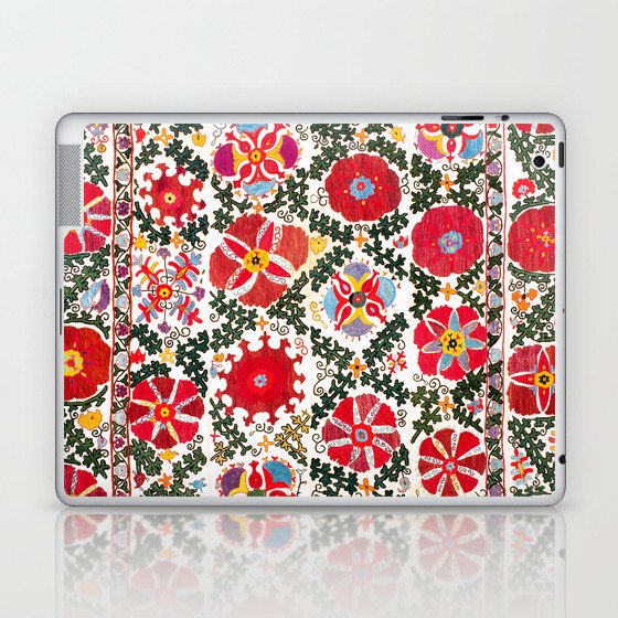 Bukhara Suzani  Antique Embroidery Print Laptop & iPad Skin