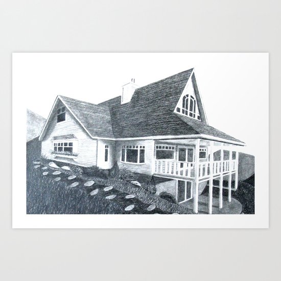 House Art Print