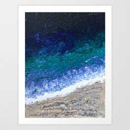 The Beach Art Print