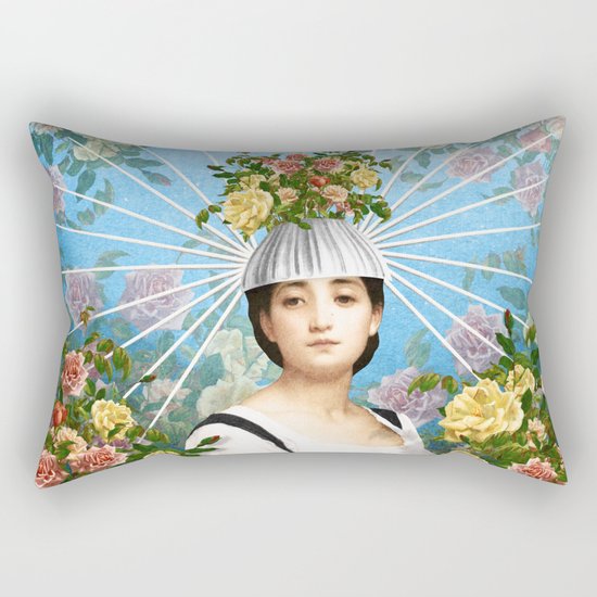 Enchanted Garden Rectangular Pillow