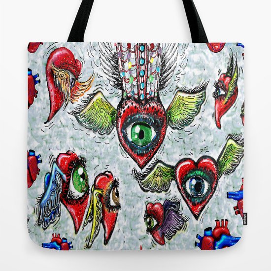 Queen Of Hearts Tote Bag