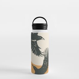 Raven sunset Water Bottle
