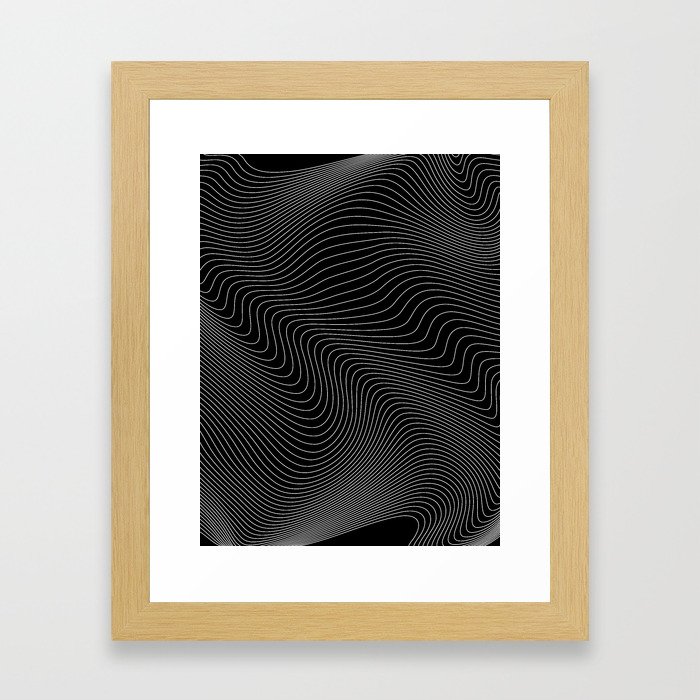 Distortion 017 Framed Art Print