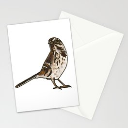 Song Sparrow Stationery Card
