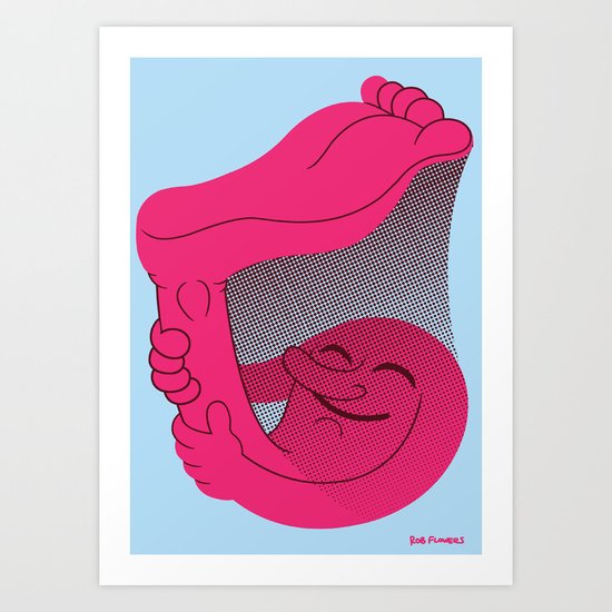 Sciapod Art Print