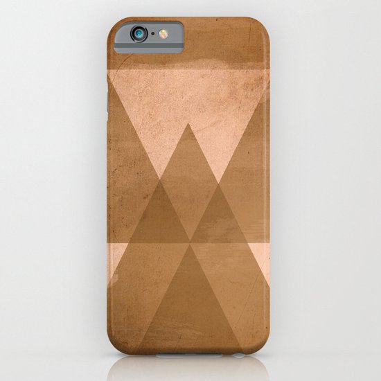 Distressed Triangles iPhone & iPod Case