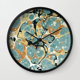 Microscope Marble Wall Clock