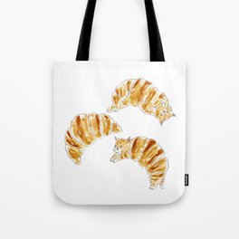 Croissant Cats Tote Bag
