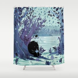 A Quiet Spot of Tea Shower Curtain