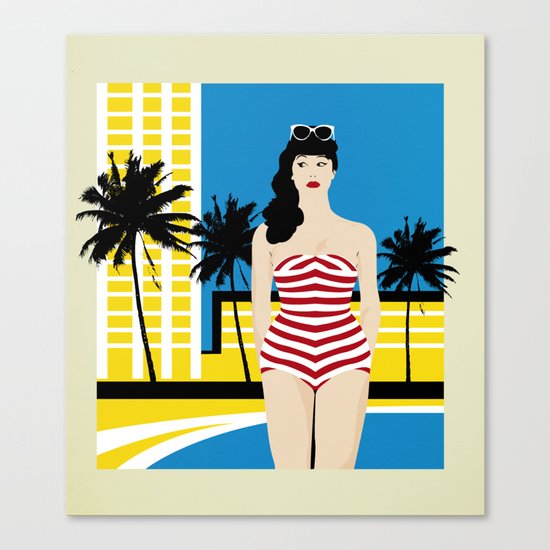 sUMMER Canvas Print