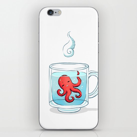 Octopus Tea iPhone & iPod Skin