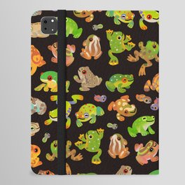 Tree frog - dark iPad Folio Case