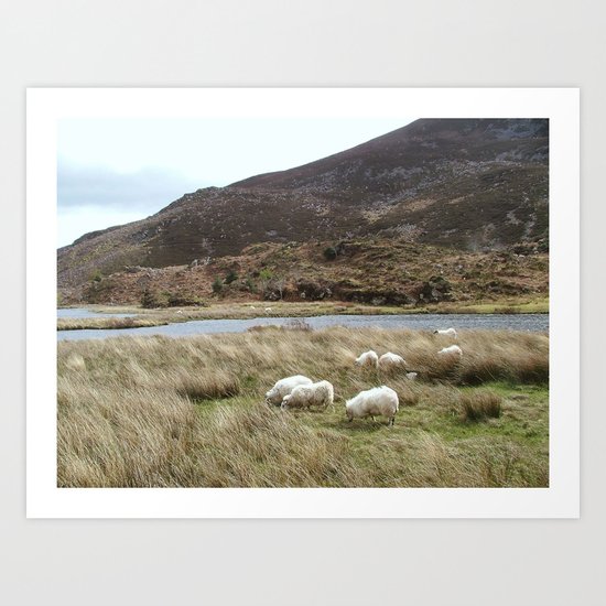 Irish Countryside Art Print