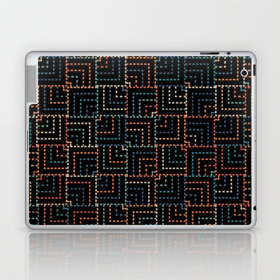 Colorful overlapping squares Laptop & iPad Skin