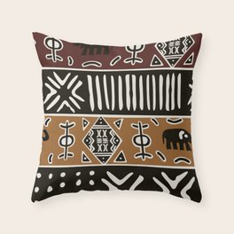 elephant print throw pillows