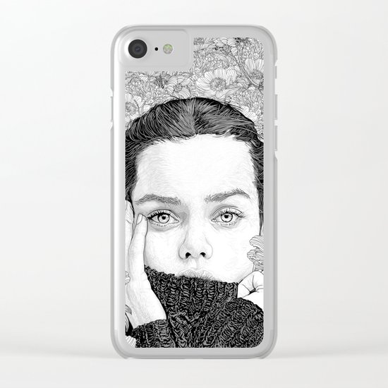 Personal Space Clear iPhone Case