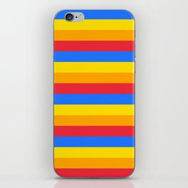 Stripes In the Summer iPhone Skin