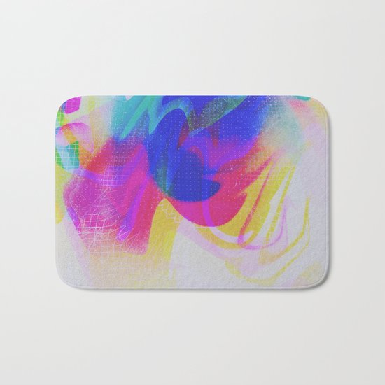 Glitch 28 Bath Mat