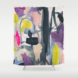 Colorful Chaos Shower Curtain