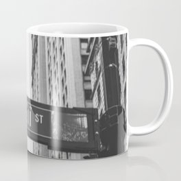 Wall Street in New York Coffee Mug