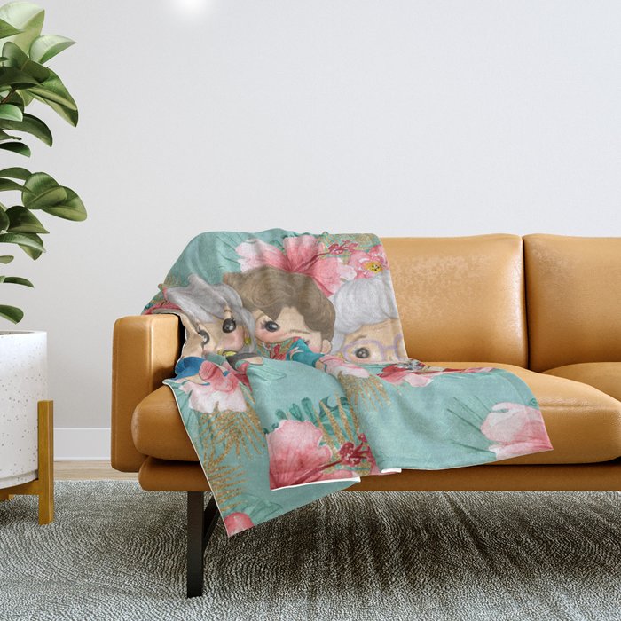 Golden girls throw 2025 blanket