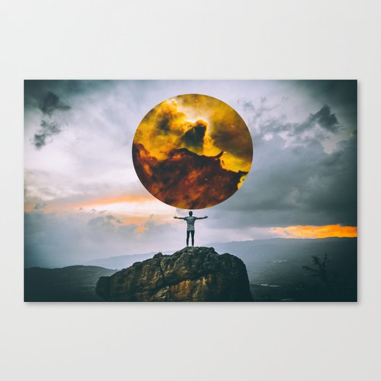 world of possibilities 0.1 Canvas Print