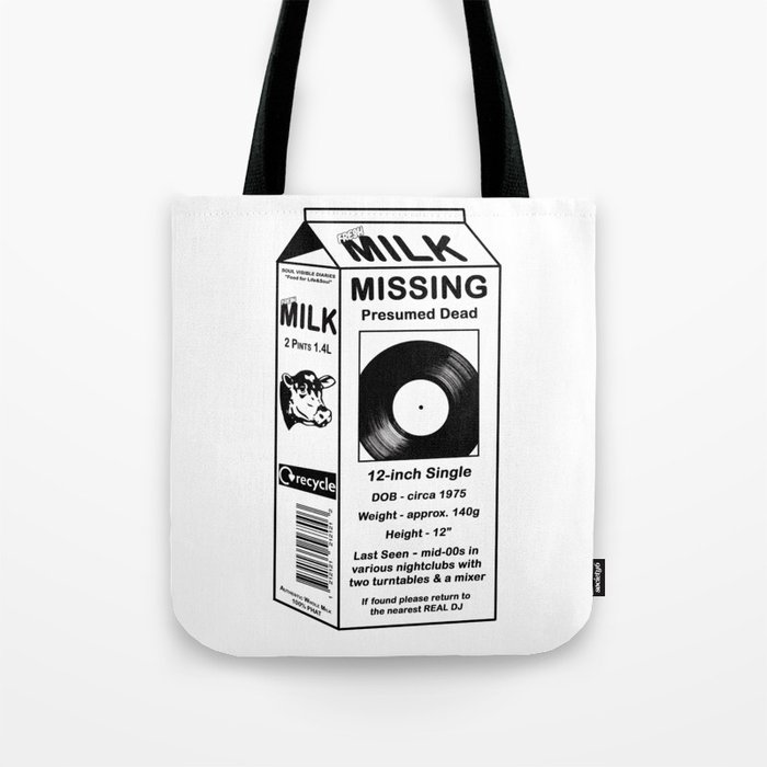 Vinyl Is Dead? Tote Bag