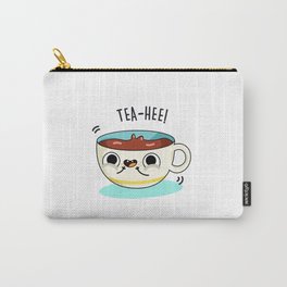 Tea Hee Cute Drink Pun Carry-All Pouch