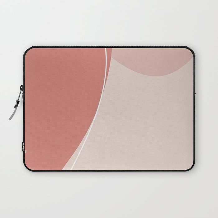 Pink & lines Laptop Sleeve
