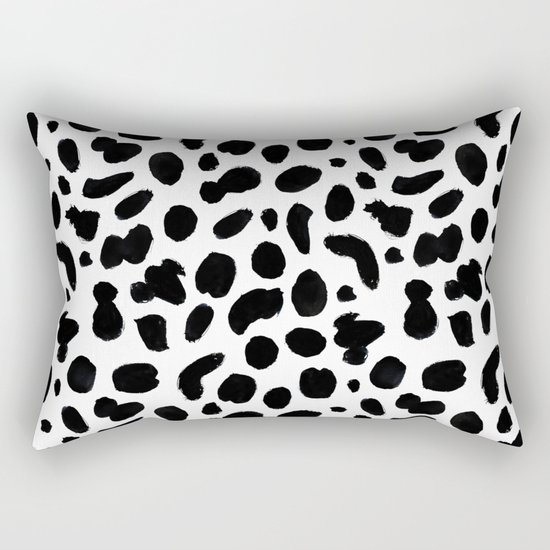 Dalmatian ink pattern Rectangular Pillow