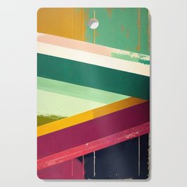 Abstract color splash Cutting Board