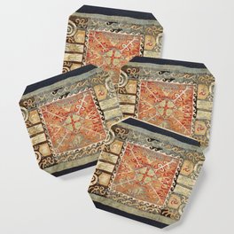 Kaitag 18th Century Caucasian Embroidery Print Coaster