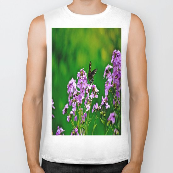 The Colors of Spring Biker Tank