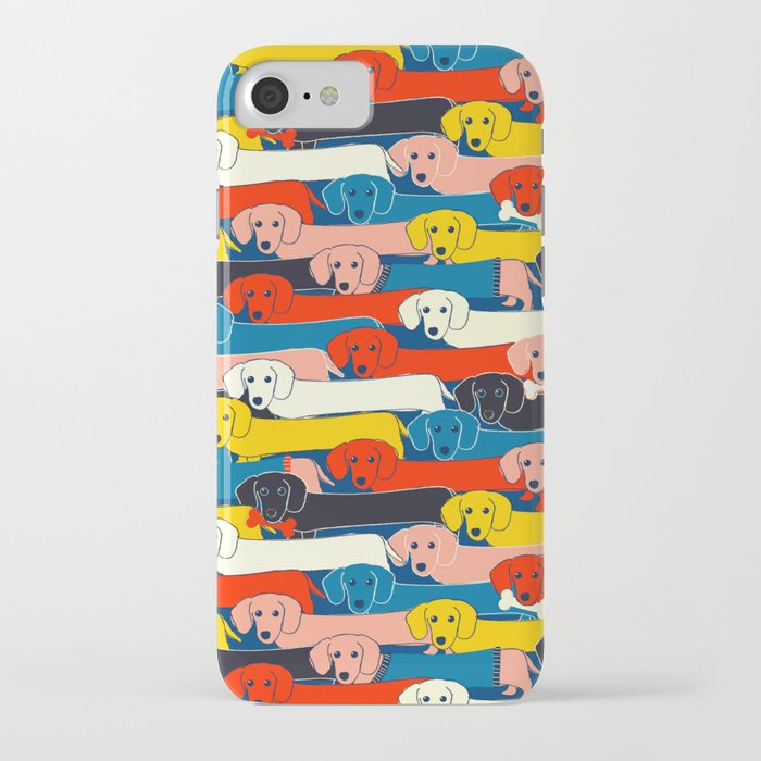 colored dogs pattern 2 iphone case colored dogs pattern 2 iphone case