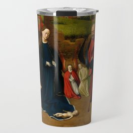 The Nativity, 1450 by Petrus Christus Travel Mug