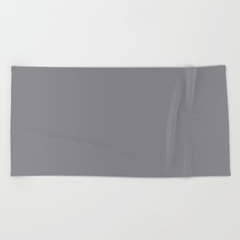 Old Amethyst Gray Beach Towel