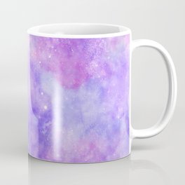 Purple Pink Nebula Painting Mug