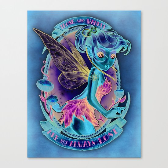 Those Who Wander Are Not Always Lost Canvas Print