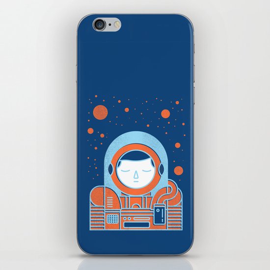 Orange Space iPhone & iPod Skin