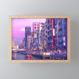 Osaka Citypop Framed Mini Art Print