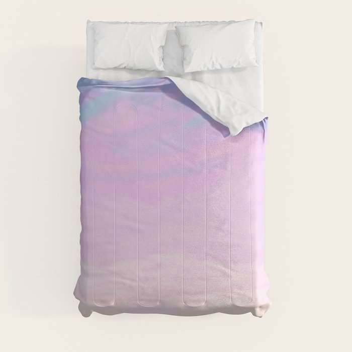 Pastel Sunset Sky Aesthetic Lofi Comforter by trajeado14 Society6
