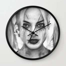 Margot Robbie Wall Clock