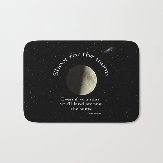 Shoot For The Moon Bath Mat