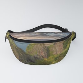 Dunnottar Castle Scotland Medieval Fortress in Stonehaven Fanny Pack