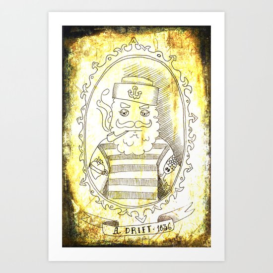 A. Drift 1836 Art Print