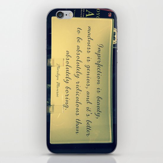 Marilyn iPhone & iPod Skin