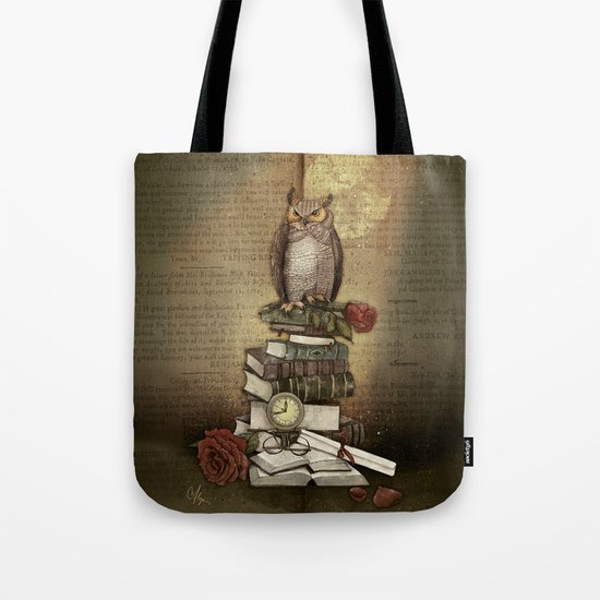 The Bibliophile - (the lover of books) Tote Bag