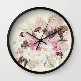 Keeley Blush Wall Clock
