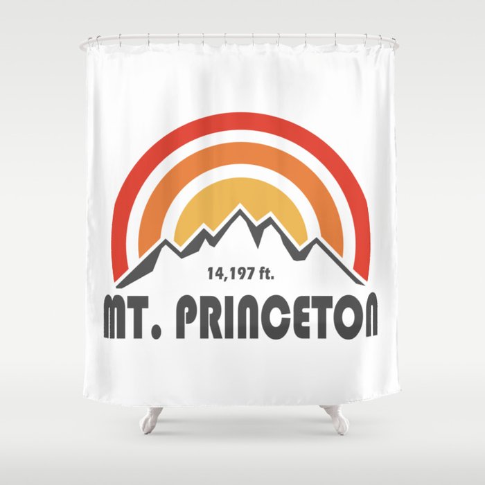 Mt. Princeton Colorado Shower Curtain